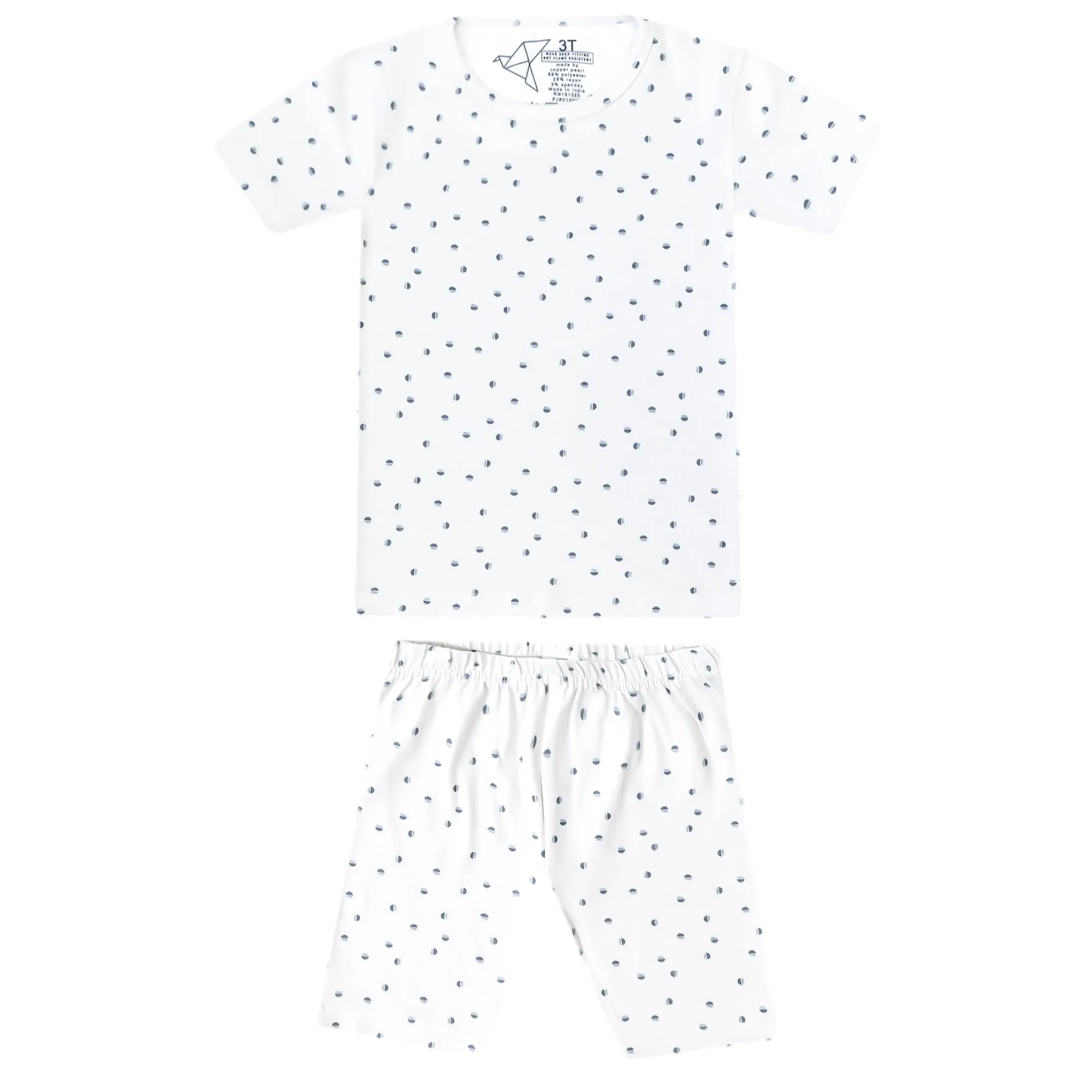 2pc Short Sleeve Pajama Set - Haze