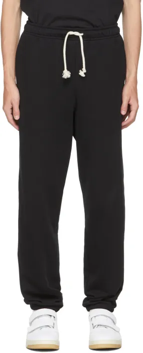 Acne Studios Black Logo Lounge Pants