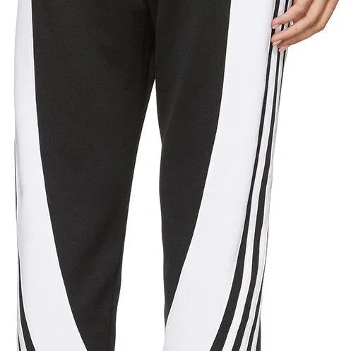 adidas Originals Black 3-Stripe Wrap Lounge Pants