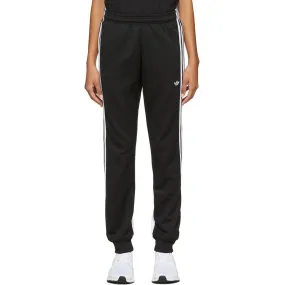 adidas Originals Black 3-Stripe Wrap Lounge Pants adidas Originals Black 3-Stripe Wrap Lounge Pants