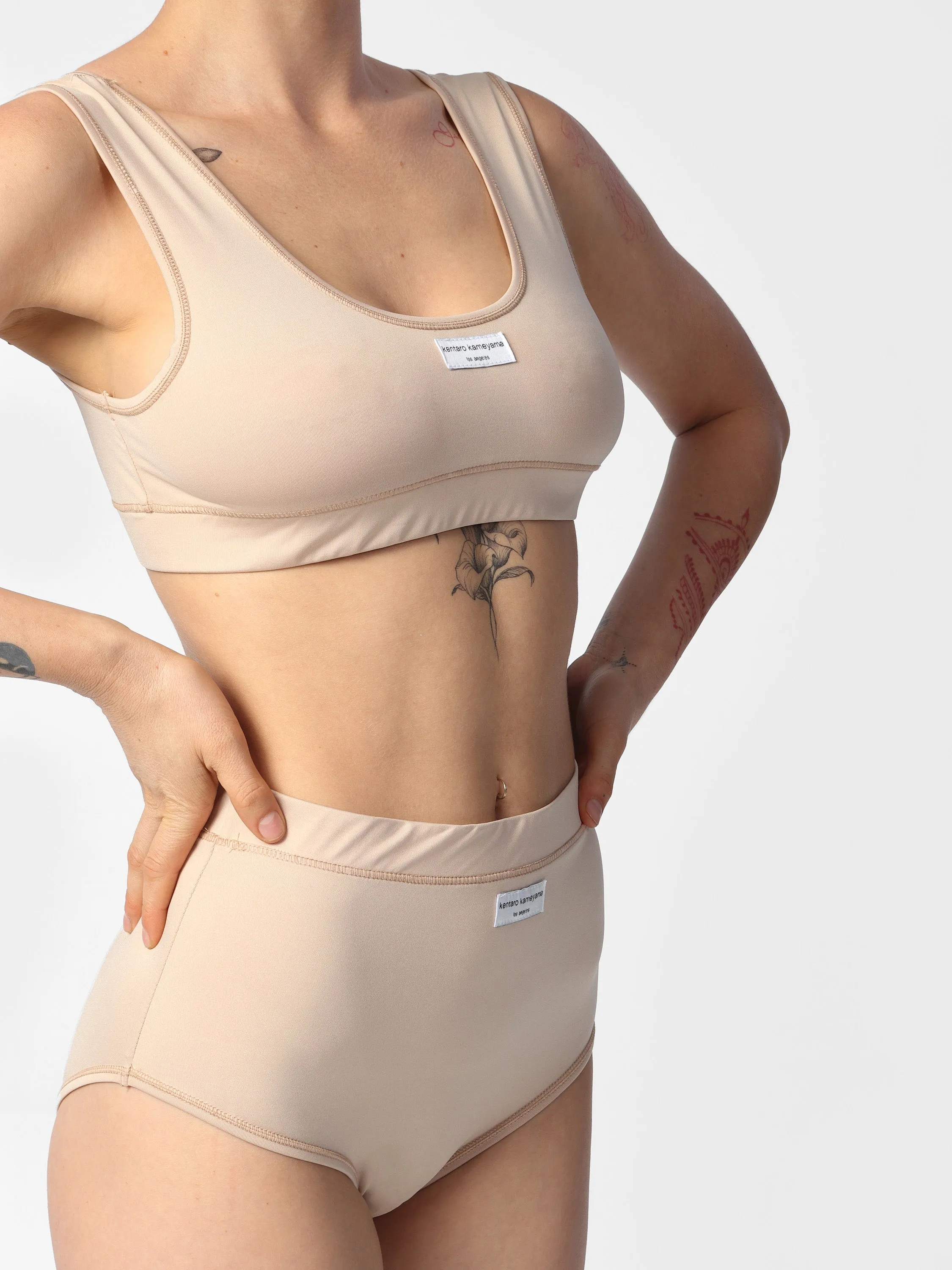 Beige Kentaro Basics Underwear