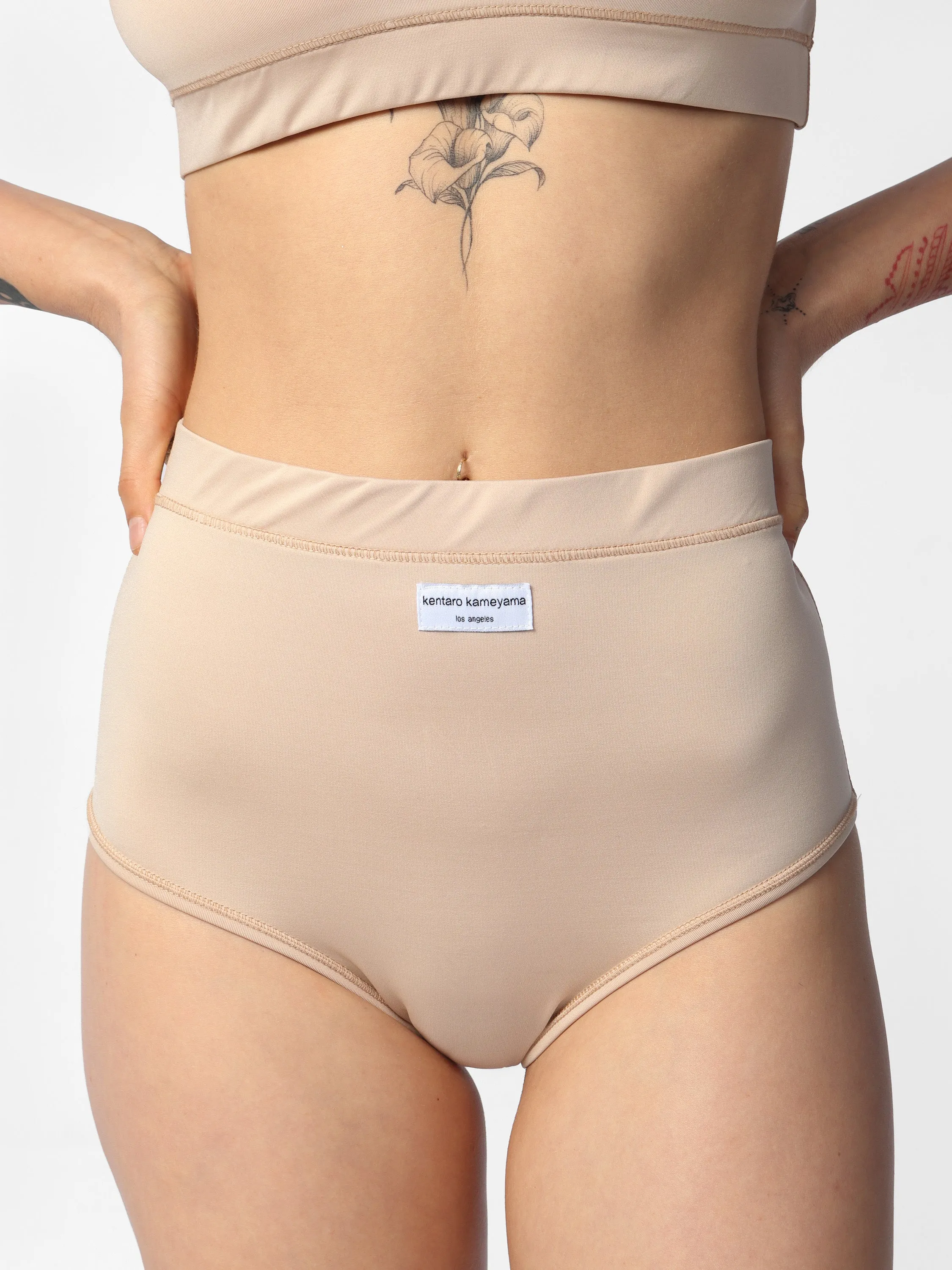 Beige Kentaro Basics Underwear