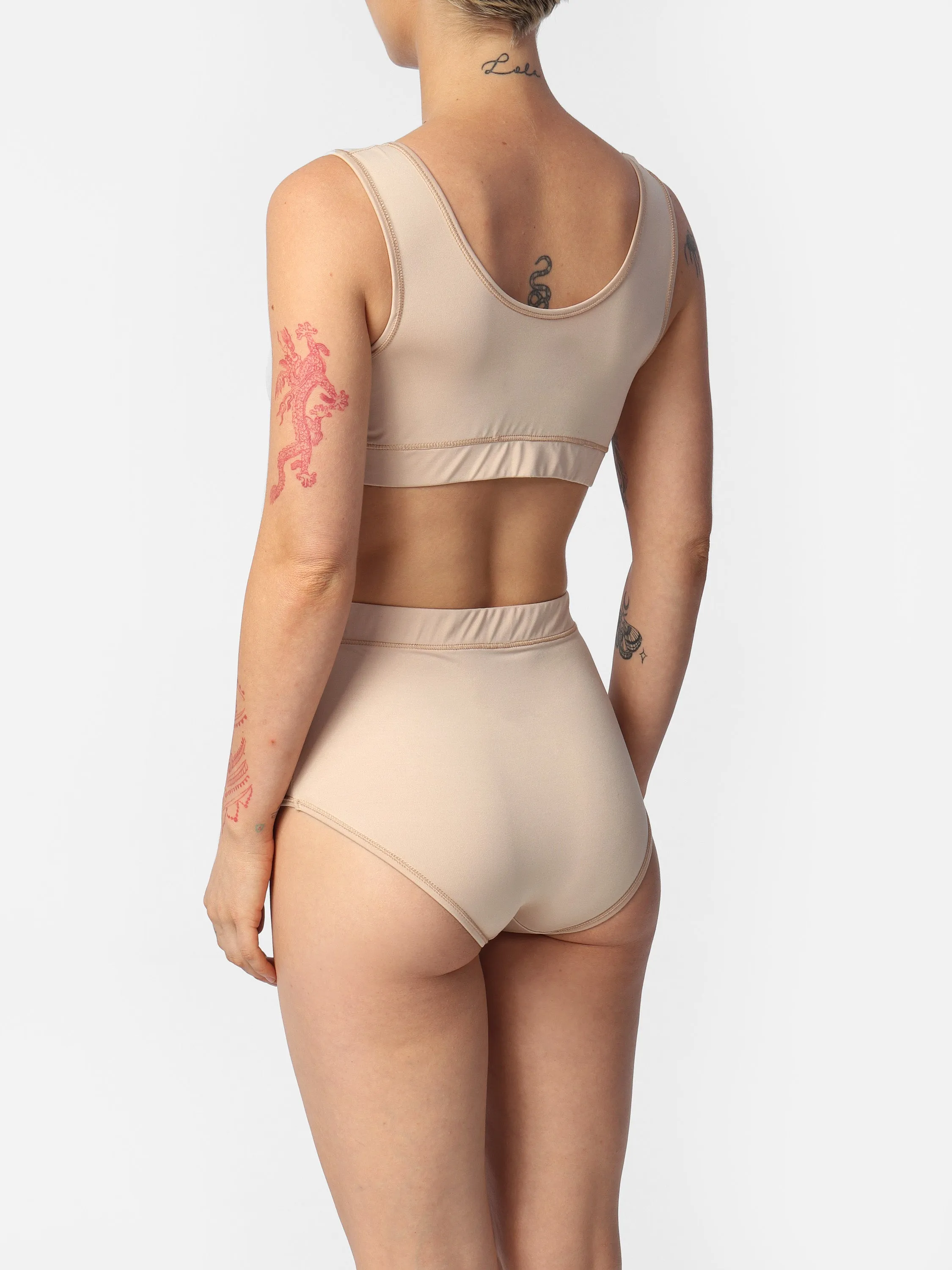 Beige Kentaro Basics Underwear