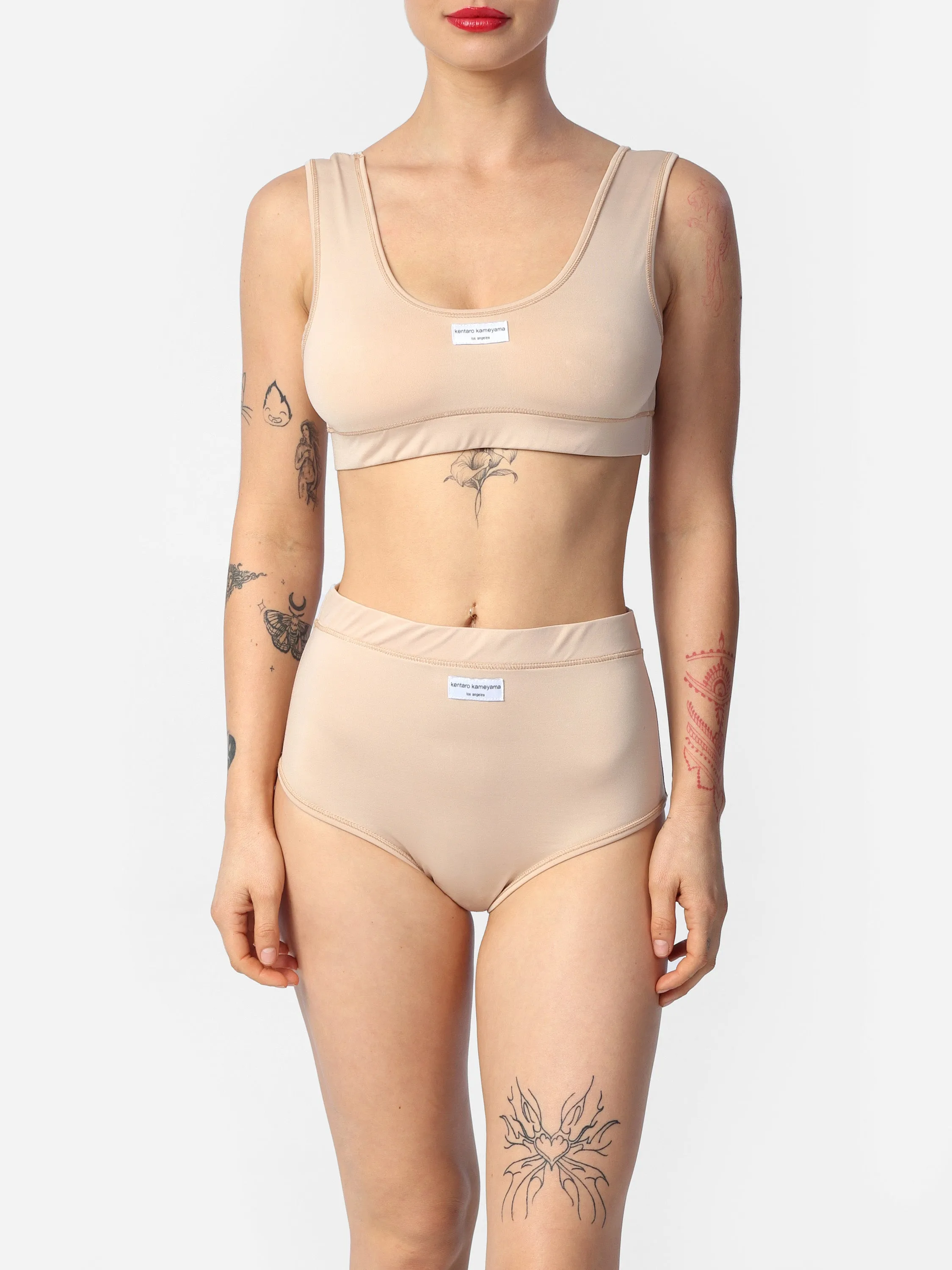 Beige Kentaro Basics Underwear