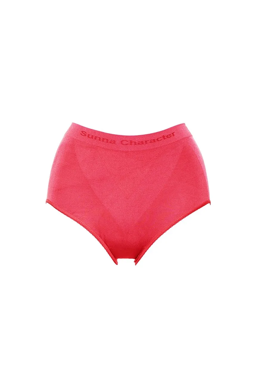 High-Waist Underwear 高腰竹炭內褲(2件) 1065