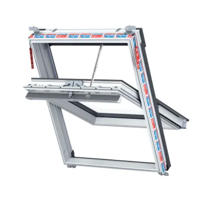 Keylite White Painted Centre Pivot Roof Window Hi-Therm Solar - All Sizes