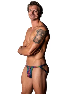 Male Power Pack & Play Jock with Front Condom Pouch
