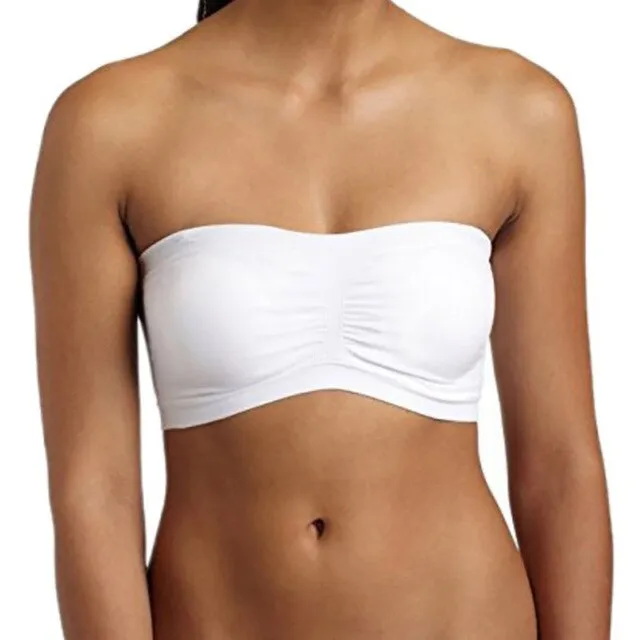 Strapless Basic Solid Color Bra