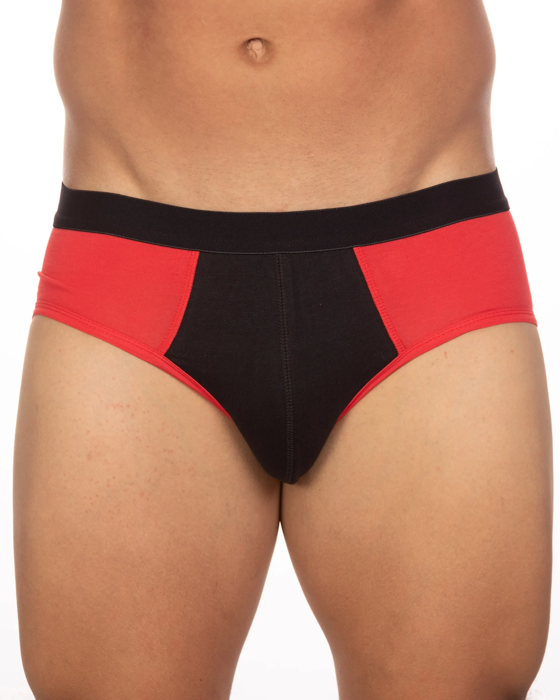 Undergear Basix Stan Two-Tone Brief